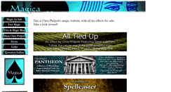 Desktop Screenshot of magicaonline.com